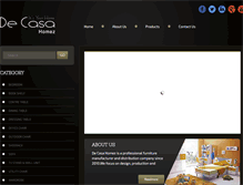 Tablet Screenshot of decasahomez.com